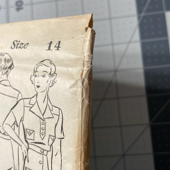 New York Pattern 220, size (year?) 14, bust 32, hips 34 blouse, skirt, shorts - Picture 6 of 7